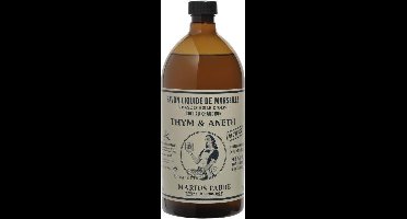 Marius Fabre Nature Marseille zeep tijm dille navul 1 Liter