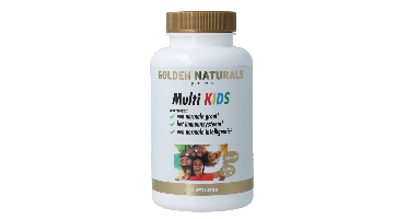 Golden Naturals Multi kids 60 Kauwtabletten
