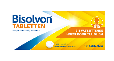 Bisolvon Broomhexinehydrochloride 8mg 50 Tabletten