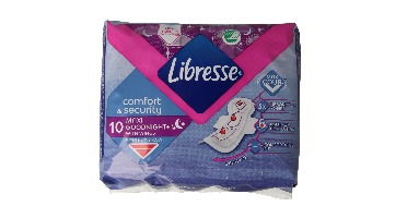 Libresse maxi goodnight 10 Stuks