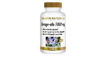 Golden Naturals Borage olie 60 Capsules