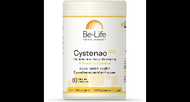 Be-Life Cystenac 600 60 Softgels