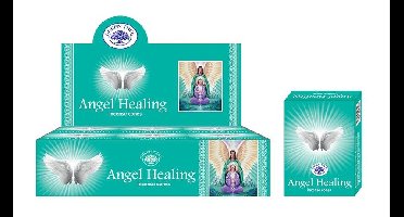 Green Tree Kegelwierook angel healing 10 Stuks