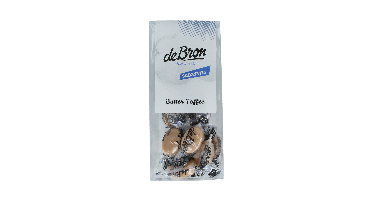 De Bron Buttertoffee suikervrij 65 Gram