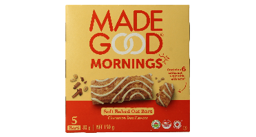 Made Good Morning bar cinnamon bun bio 5 Stuks