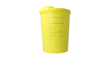 Blockland Naalden container large geel 2 Liter