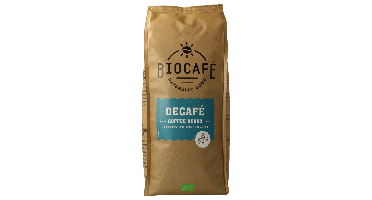 Biocafe Koffiebonen decafe bio 500 Gram