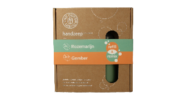 The Green Lab Co Handzeep premium starterset rozemarijn & gember 1 Set