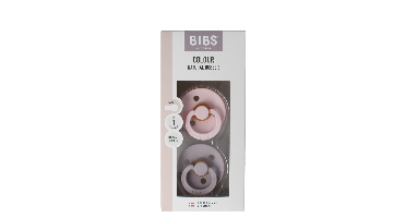 Bibs Fopspeen maat 1 blossom dusky lilac 2 Stuks