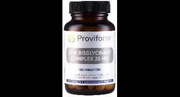 Proviform Zink bisglycinaat 25mg complex 100 Tabletten