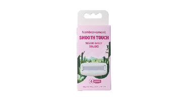 Bamboovement Smooth Touch Scheermes - 4 navullingen 4.00 Stuks