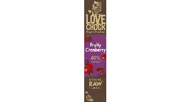 Lovechock Fruity Cranberry 40.00 Gram
