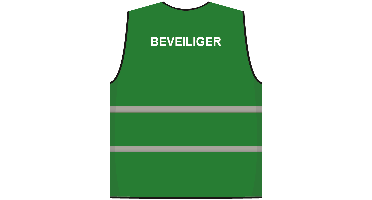 Beveiliger hesje groen - Beveiliger hesje groen