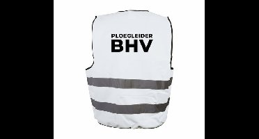Ploegleider BHV hesje wit - Ploegleider BHV hesje wit