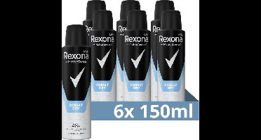 Rexona Rexona Men Deospray Cobalt 150 ml - 6 x Voordeelpak