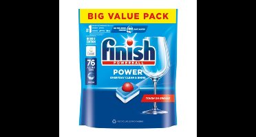 Finish Finish Power All-in-1 Vaatwastabletten Regular 76 stuks
