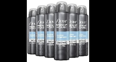 Dove Dove Deospray Clean Comfort 150ml - 6 pack
