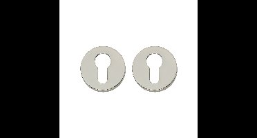 Intersteel Cilinderrozetten nikkel