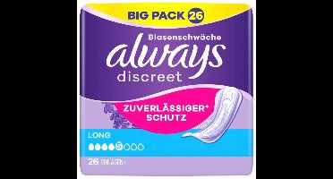 Always Always Discreet Inkontinenz Long Big Pack 20 stuks