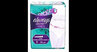 Always Always Discreet Pants - Maat M 9 stuks