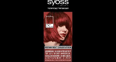 Syoss Syoss Permanent Coloration Pantone 18-1658 - Pompeian Red