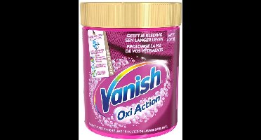 Vanish Vanish Oxi Action - Vlekkenverwijderaar - Wasbooster - Zonder Bleek - Gekleurde Was - 550 Gram