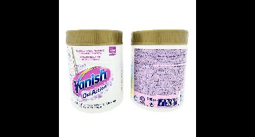 Vanish Vanish Oxi Action - Vlekkenverwijderaar Poeder - Zonder Bleek - Witte Was - 550 Gram