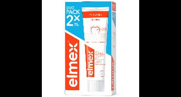 Elmex Elmex Tandpasta Original 2x75ml - Voor een sterke bescherming tegen cariës
