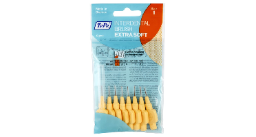 TePe Interdentale Ragers Extra Soft 0.45 mm oranje - 8 stuks