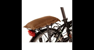 Fat Zitje Bagagedragerkussentje Fietskussen Bruin