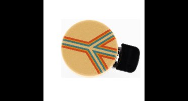 Fietsbel 70's Peace Print Retro Design