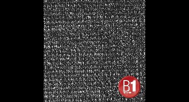 Adam Hall Gaasdoek 100 zwart 3 x 4m
