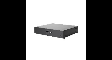 Adam Hall 19 inch racklade 2 HE aluminium met slot