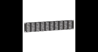 Adam Hall Ventilatiepaneel 2 HE horizontale slots