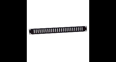 Adam Hall Ventilatiepaneel 1 HE verticale slots