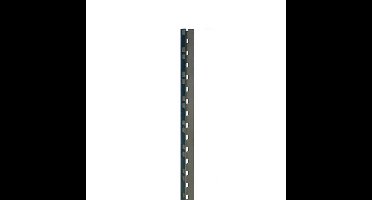 Adam Hall Rackprofiel heavy duty 45HE zwart (2 gaten per HE)