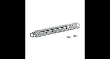 Adam Hall 8735 Telescopische rail met 10 stops