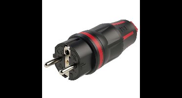 PCE TopTaurus2 rubber schuko stekker 16A/250V IP54