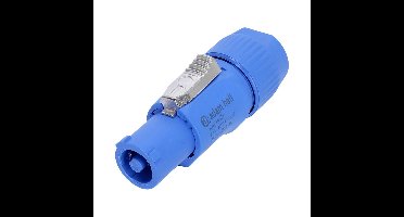 Adam Hall 4 Star CPF IN powerconnector stekker in blauw