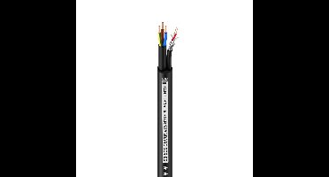 Adam Hall 4 Star HPD 315 stroom & DMX combikabel 3x1,5mm & 2x0,22mm p/m