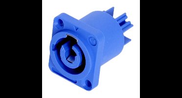Adam Hall 4 Star P PM IN power connector chassisdeel blauw