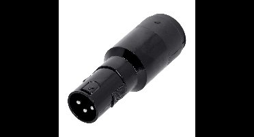 Adam Hall 4 Star ASM4 XM3 speaker male naar XLR male verloopplug