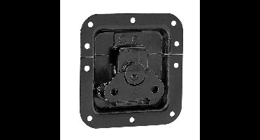 Adam Hall 17291S BLK Medium inbouw vlinderslot 12mm diep zwart