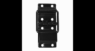 Adam Hall 2524 BLK groot opbouw stopscharnier zwart