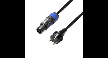 Adam Hall Powercon stroomkabel 230V 3 m