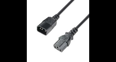 Adam Hall 4 Star PLK 0300 IEC Euro verlengkabel 3x1,5mm 3m