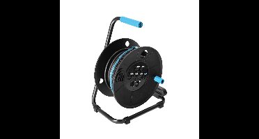Adam Hall 6/2 multikabel op haspel 15m