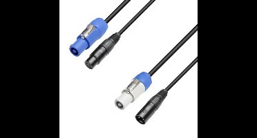 Adam Hall 3 STAR H PCON D 0300 Combikabel XLR naar powerCON 3m