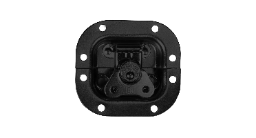 Adam Hall 17373SBLK Klein inbouw vlinderslot 9,8 mm diep zwart