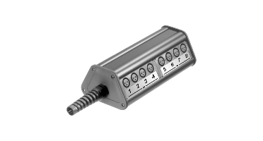 Rean NSB2B Stagebox 12/4 trapeziumvorm